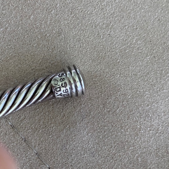 David Yurman X gold bracelet - Picture 5 of 13